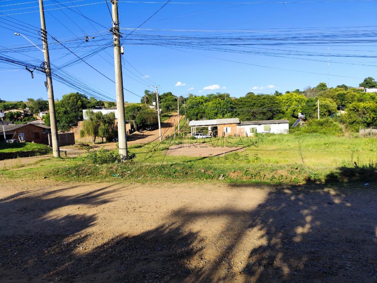 3 Terrenos, de esquina, 36X30 (total), com frente para a Rua Araújo de Porto Alegre, Bairro Ponche Verde, Cachoeira do Sul, RS.