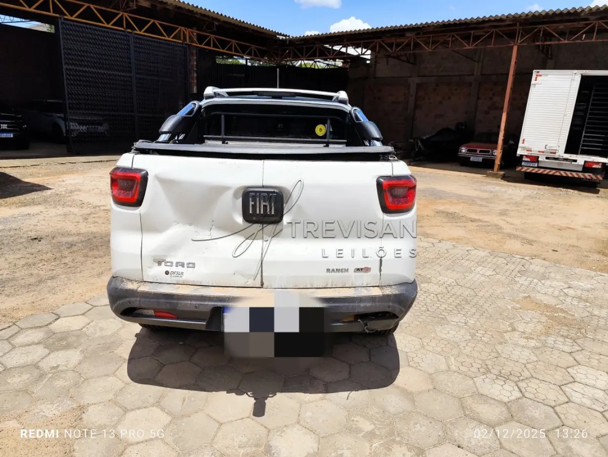 LOTE 000 - FIAT/TORO RANCH AT9 ANO - 2021
