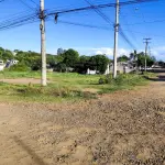 TERRENO DE ESQUINA, 36X30, JÁ DIVIDIDO EM 3 MATRÍCULAS COM FRENTE PARA A RUA ARAÚJO DE PORTO ALEGRE, BAIRRO PONCHE VERDE, CACHOEIRA DO SUL, RS.