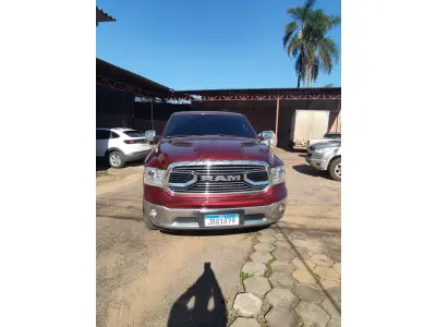 LOTE 001 - VEÍCULO I/RAM CLASSIC LARAMIE, ANO 2022, PLACAS JBQ1B79, COR VERMELHA - BLINDADO
