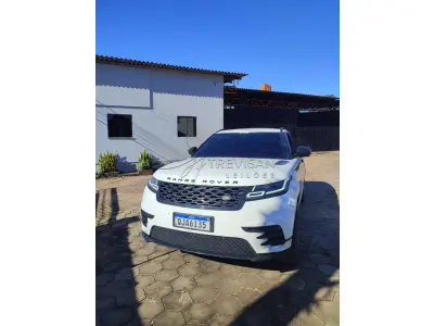 LOTE 002 - VEÍCULO I/LR RANGE ROVER VELAR 2.0 P250 R-DYN. SE, ANO 2018, PLACAS QJA6I35, COR BRANCA