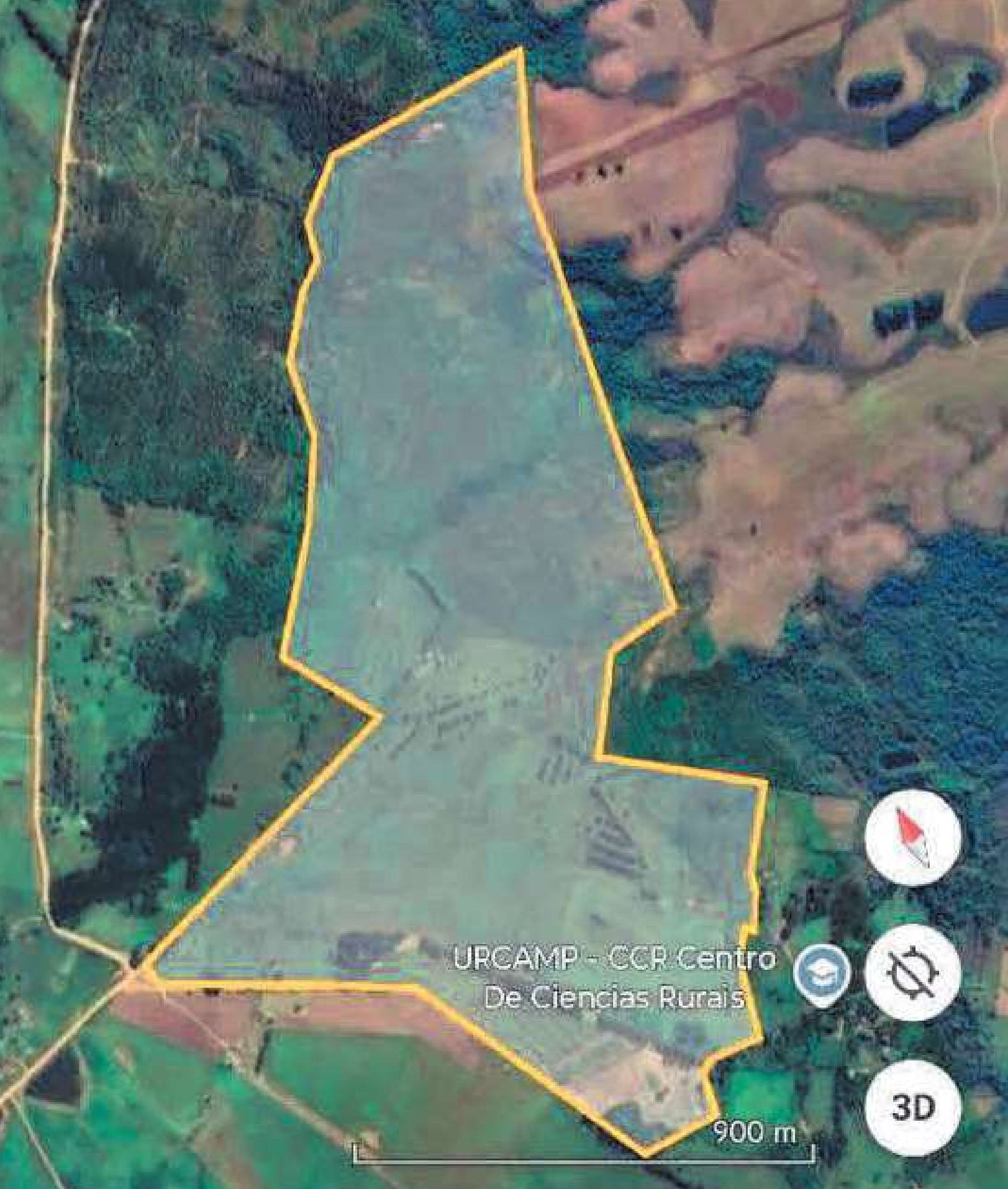 URCAMP - FRAÇÃO DE 123,49HA , Estancia Cinco Cruzes, em Bagé/ RS